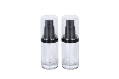 China Od 36mm Custom Petg Cosmetic Pump Bottle Plastic Makeup Based Foundation for sale