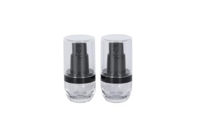 China Sunscreen Makeup Foundation Bottle 15ml Round Glass Travel Sized for sale