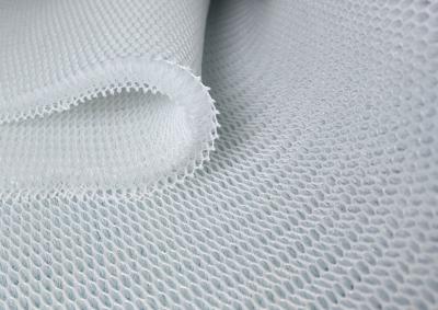 China Memory 4mm 3D Mesh Material Polyester Mesh Fabric Highly Breathable for sale