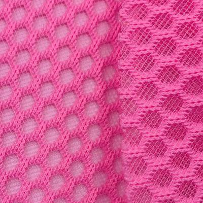 China 100% Polyester Recycled Polyester Mesh Knitted Airmesh 3D Mesh Material for sale