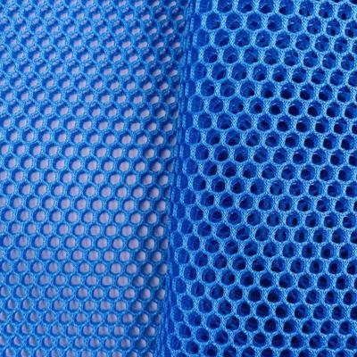 China 220gsm Water Resistant Air Mesh Fabric Knitted 100 Polyester Mesh For Beding for sale