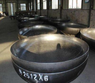 China Hot Formed Carbon Steel Dished Ends For Pressure Vessel Customized for sale
