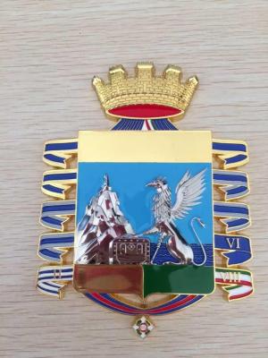 medal, award, medallion, emblem, medals, Enamel Medal Antique Silver Plating ,zinc alloy