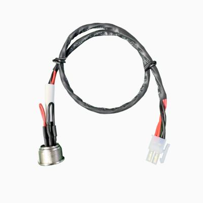 China Computer Custom Cable Harness Assembly 290mm Internal Lines DC Connector 049 for sale