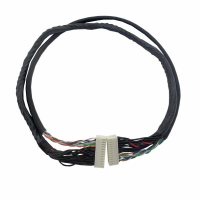 China 2R12P*2 P2.0 460mm Custom Wiring Harness Display Chassis Lines HY2.0-2x12PIN 050 for sale