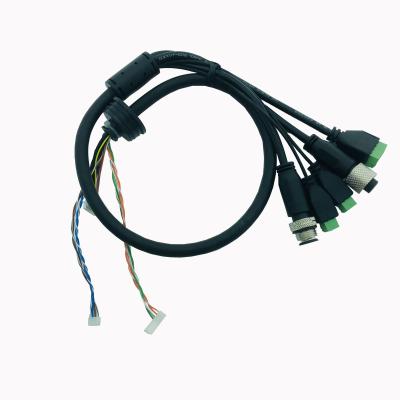 China IO Industrial Control Cables Md8564-Eh Wire Harness Cable Assembly With Connector 115 for sale