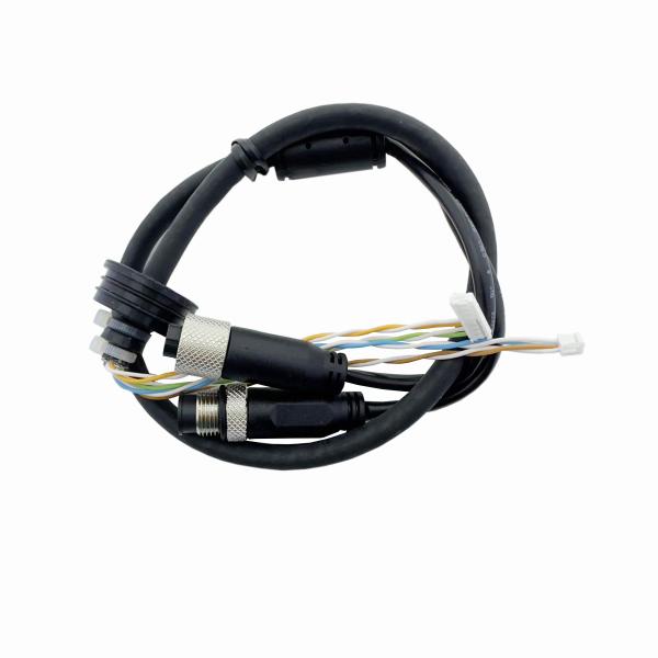 Quality POE Electrical Cable Wiring Harness Kit Waterproof With Female Base/ Male Head 120 for sale