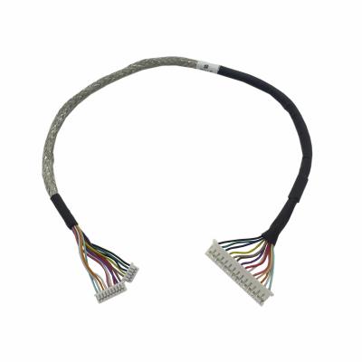 China LCD LVDS Cable Assembly With Amour Shield Internal LVDS Connector Cable 058 for sale
