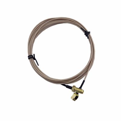 China Custom Coaxial RF Cable Assembly SAM 178 Male PIN To SAM 178 Female PIN 148 for sale