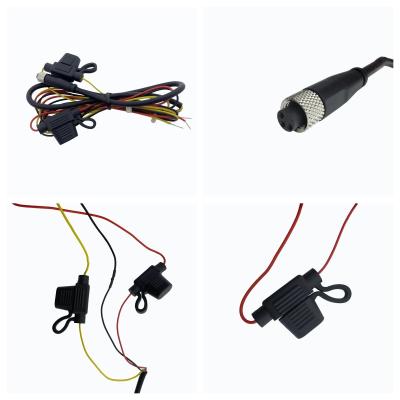 China M8 3PIN Custom Automotive Wiring Harness Waterproof Plug Female Cable 1500mm for sale