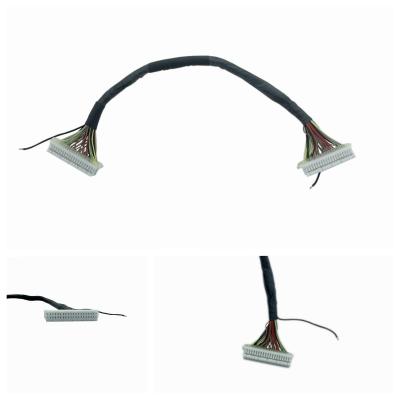 Chine Assemblage de harnais de câbles étanches 2r20p*2 140 mm Harnais de câble électrique avec connecteur à vendre