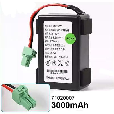China Practical LifePO4 Elevator Backup Battery Power 43.2V 3000mAh 130Wh 71020007 for sale