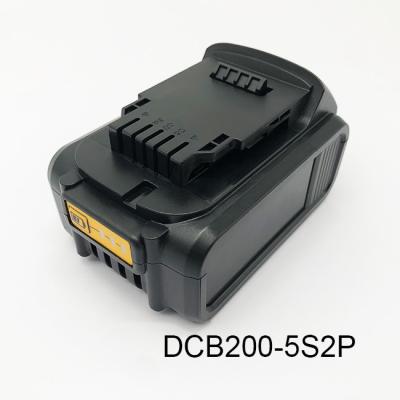 中国 Dewalt DCB200 ドリル リチウム バッテリー、18V 電動工具バッテリーを交換 販売のため
