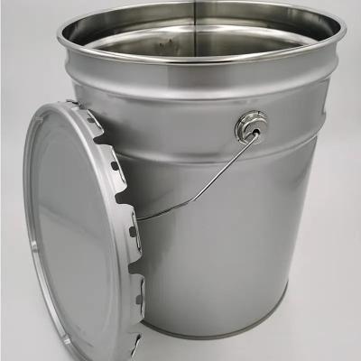 China 16L Iron Galvanized Bucket For Solvent Storage With UN Rating for sale