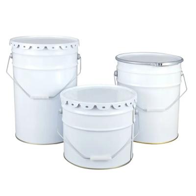 China 1 Gallon To 6 Gallon Metal Ink Tinplate Pails With UN Approved For Printing And Packaging for sale