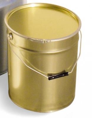 China 5 Gallon Conical Food Safe Empty Paint Buckets With Inner Coating And Lid for sale