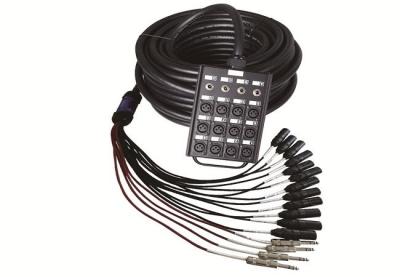 China Concert Special Stage Line 4/6 Channel Snake Cable Digital Stage Box Audio Snake Cord for sale