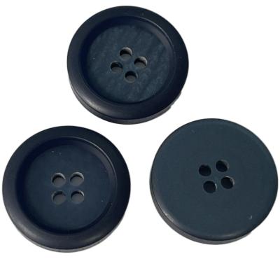 China FC Resin Blue Coat Buttons With Special Face 38L Use For Coat Sweater for sale