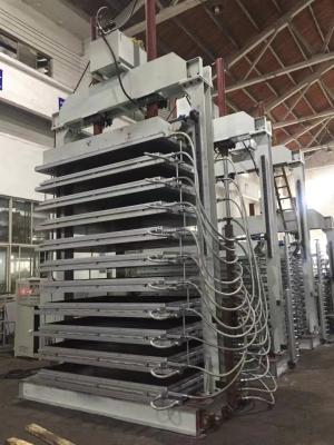 China Pe EVA Hydraulic Press Machine Platen Processing Chromed Teflon Plated Design for sale
