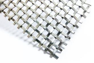 China Rigid Mesh With Flat Wire Woven For Covering , Partitions , Safety Security for sale