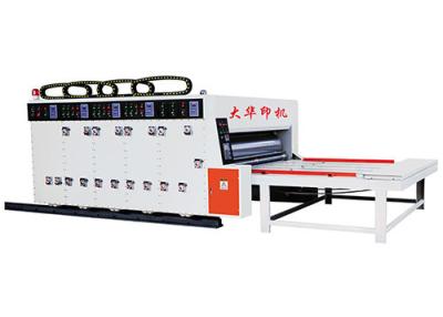 China SYK 5260 Flexo multi-color printing & slotting machine (chain feeding) for sale