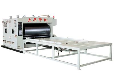 China SYK 7150 Flexo multi-color printing & slotting machine (chain feeding) for sale