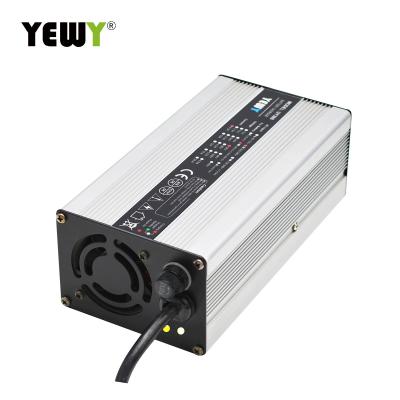 China 6a 48v 5a Battery Charger Silver Electronic Power Charger LifePo4 for sale