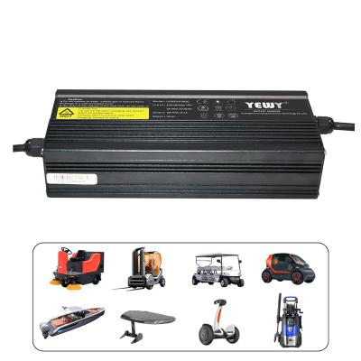 China Power 24V 10A AGV Battery Charger Fully Automatic Intelligent for sale