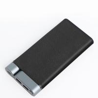 Quality Black LED Power Bank 10000mah Battery Power Bank With Metal Shell for sale