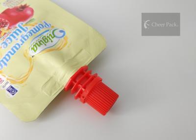 China PE Material 8.6mm Flip Spout Cap For Beverage Pouch Packing , Professinal Customized for sale
