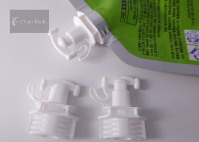 China Small Plastic Bottle Spout Cap , Baby Food Pouch Caps OEM ODM Service for sale