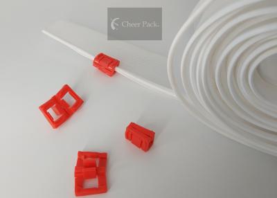 China Red Color OEM PP ziplockk Zipper Slider For Right Side Seal Bag Packing for sale