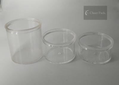 China Safety Small Round Plastic Containers With Sealing Film , 1.6 Mm Thickness for sale