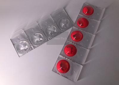 China Recipientes plásticos pequenos brancos dos PP para o verniz para as unhas colorido que empacota, diâmetro 45*30 à venda