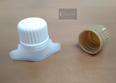 China Plastic PE Doypack Spout For Stand Up Shampoo Pouch , Free Sample for sale