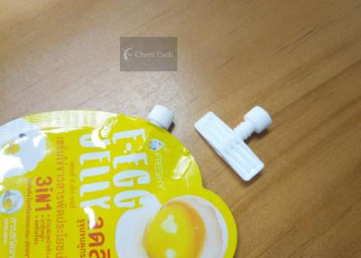 China Small Diameter 4mm PE Spout Pouch Cap  / Plastic Bottle Spout Cap for sale
