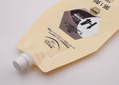 China 200ml To 1KG Liquid Spout Bags / Water Pouch With Spout Caps CMYK Color for sale