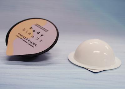 China Vagens pequenas plásticas do recipiente para o líquido de limpeza do Facial na forma inferior redonda à venda