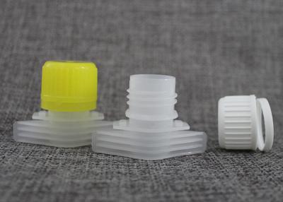 China 16mm pilferage-proof plastic bottle spout cap top on baby food pouch offer OEM nozzle size for sale
