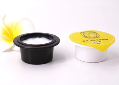 China vagens da máscara do sono do plástico da capacidade 10g para a embalagem dos cuidados com a pele com tampa de selagem à venda