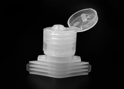 中国 Dia 16mmフリップのプラスチック フリップ口のノズル- 75% Achoholの洗浄のゲルの袋のための上の帽子 販売のため