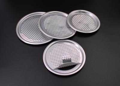 China 0.6mm Peel Off Aluminum Foil Seal Cap Liners For Can Tin Customized for sale