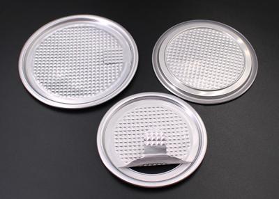 China Can Tin Packaging Aluminium Tagger Foil Lids Easy Peel Off for sale