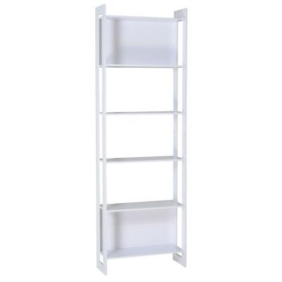 China 74.8inch Corner Ladder Bookshelf for sale