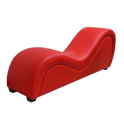 China La esponja de cuero del marco de madera llenó el sexo Sofa Chairs del 170x73x43cm en venta