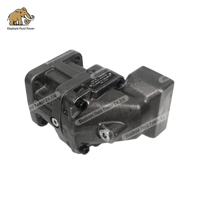 Parker Hydraulic Piston Motor F12 series installation example