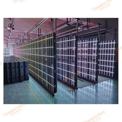 China 5.2x10.4mm SMD2727 High Brightness LED Display Grille Fixed LED Screen 6000cd/Sqm for sale