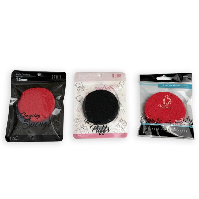 EPDM Makeup Sponge Puff product display showing smooth texture and professional packaging
