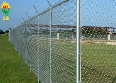 China Galvanized Steel Diamond Chain Link Fencing 6 X 50 Feet Roll 11.5 Gauge for sale