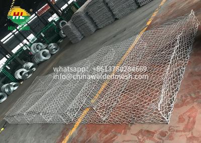 China Flood Control Stone Filled Wire Cages for sale